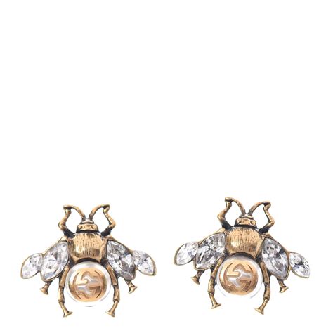 what color stones are on the gucci bee